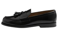 PRADA Tassel-detail Leather Loafers