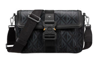 DIOR Canvas Shoulder Bag, Crossbody Bag Men's Black
