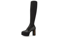 LOUIS VUITTON Podium Knee-high Boots 10cm Women's Black