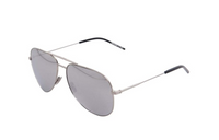 SAINT LAURENT Metal Aviator Sunglasses Women's Gray