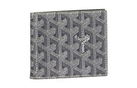 GOYARD Saint-Thomas Canvas With Leather Wallet Unisex Gray