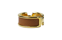 HERMES Metal Rings Women's Gold