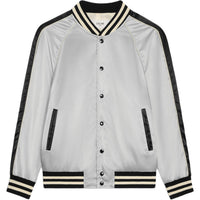 CELINE Loose Teddy Jacket In Satin-finish Nylon
