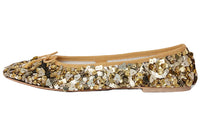 CELINE Casual Single Shoes Women's Gold