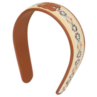 CELINE Wool Hair Bands Women's Yellow