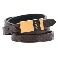 SAINT LAURENT Thin Anchor Belt