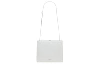 SAINT LAURENT LE ANNE MARIE Polyurethane Crossbody Bag Shoulder Bag Women's White