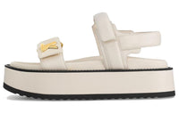LOUIS VUITTON LV Sunset Beach Sandals Women's Ecru
