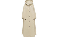 PRADA Trench Coats Women's Khaki
