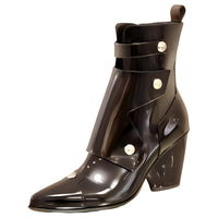 LOUIS VUITTON Ankle Boots Women's Black