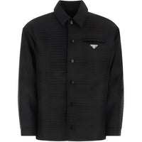 PRADA Jackets & Coats Men's Black