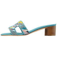 HERMES Slide Slippers Women's Blue