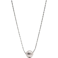 SAINT LAURENT Brass Necklaces Unisex Silver