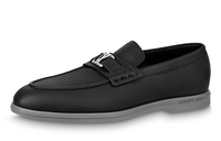 LOUIS VUITTON Estate Loafers Men's Black