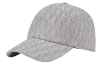DIOR Cotton Metal Baseball Caps Kids' Gray