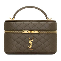 SAINT LAURENT GABY Lambskin Handbag, Shoulder Bag Women's Light Musk