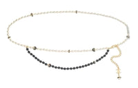 CHANEL Pearl Necklaces Women's Gold