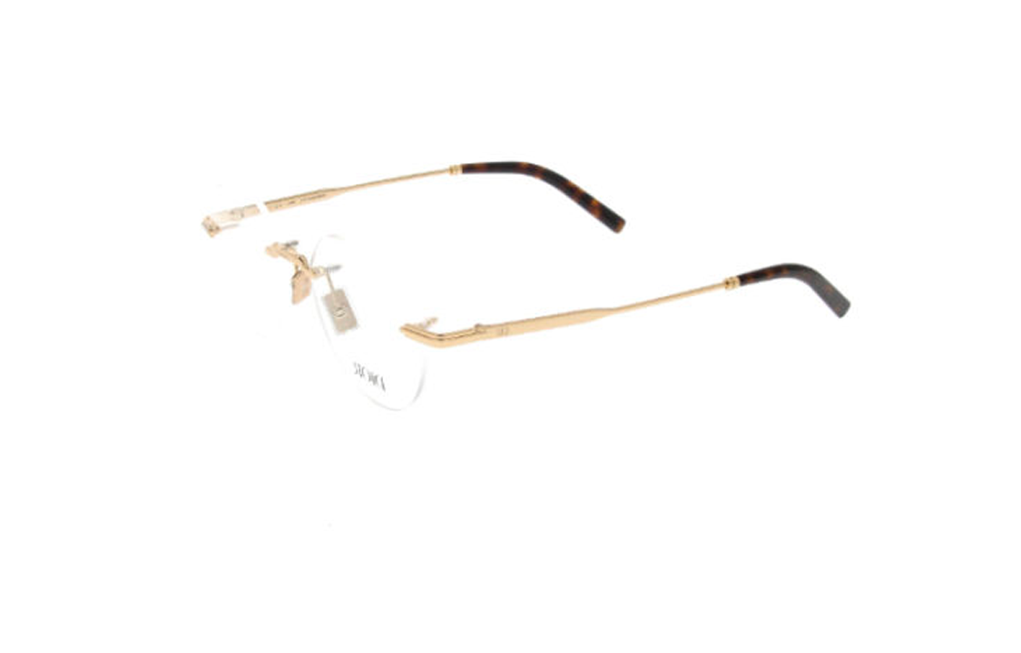 DIOR - Irregular Shape Eyeglass Frames Men's Gold
