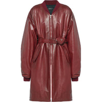 PRADA FW22 Jackets Coats Men's Gemstone Red