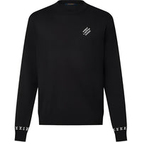 LOUIS VUITTON Long-Sleeved Cotton Crewneck