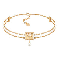 DIOR Metal Necklaces Women's Gold