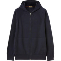 Loro Piana Zip-Up Hooded Cardigan