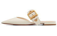DIOR D Dior Closed Toe Slippers Women's Ecru
