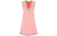 MIU MIU SS22 Sleeveless Dress Women's Pink