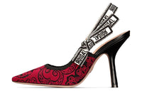 DIOR J'Adior Slim Heel High Heels Women's Red