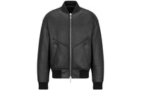 DIOR FW23 Leather Jacket Men's Black
