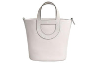 HERMES In The Loop Swift Leather One Shoulder Handbags Regular Women's New White