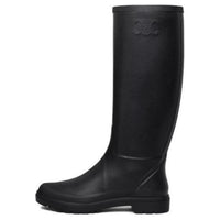CELINE Triomphe Rain Boots Women's Black