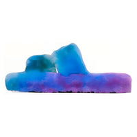 CELINE Triomphe Slide Slippers Women's Blue