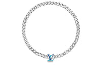 LOUIS VUITTON CHAIN Metal Necklaces Unisex