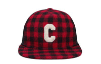 CELINE Baseball Caps Men's Red/Black