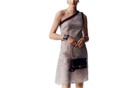 CHANEL Sleeveless Dress Women's Silver