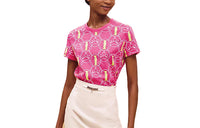 HERMES T-Shirts Women's Pink
