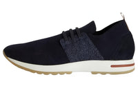 Loro Piana Low-Top Casual Shoes Men's Blue