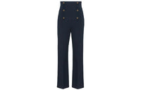 DIOR SS21 Casual Pants Women's Dark Blue