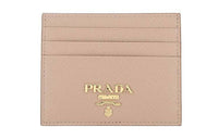 PRADA Cow Leather Coin Purse Women's Pink