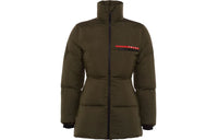 PRADA Down Jacket Women's Army Green