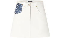 LOUIS VUITTON SS22 Casual Short Skirts Women's White