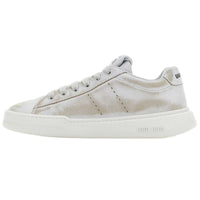 MIU MIU Low Top Skateboard Shoes Women's Gray