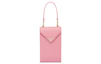 PRADA Leather Shoulder Bag Crossbody Bag Handbag Mini Women's Pink