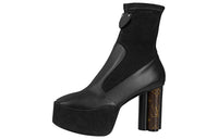 LOUIS VUITTON Podium Ankle Boots Women's Black