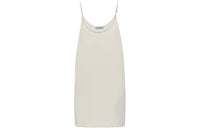 PRADA Sablé Chain link Mini dress