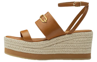HERMES Strap Sandals Women's Brown