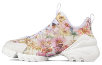 DIOR D-Connect Low-Top Casual Shoes Women's Pink White