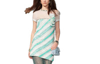 CHANEL SS24 24C Short-Sleeved Dresses Women's Blue