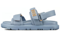 DIOR DiorAct Strap Sandals Women's Light Blue